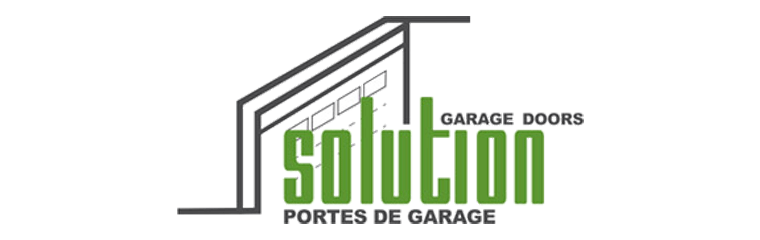 Solution garage doors logotype
